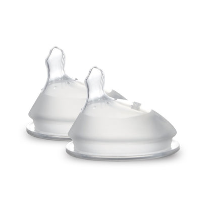 Generation 3 Silicone Orthodontic Bottle Nipple - 2pcs | Haakaa.