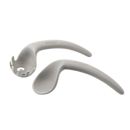 Silicone Self-Feeding Spoon Set | Haakaa.