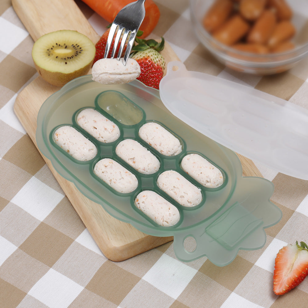Pineapple Silicone Nibble Tray (with Label Slot).