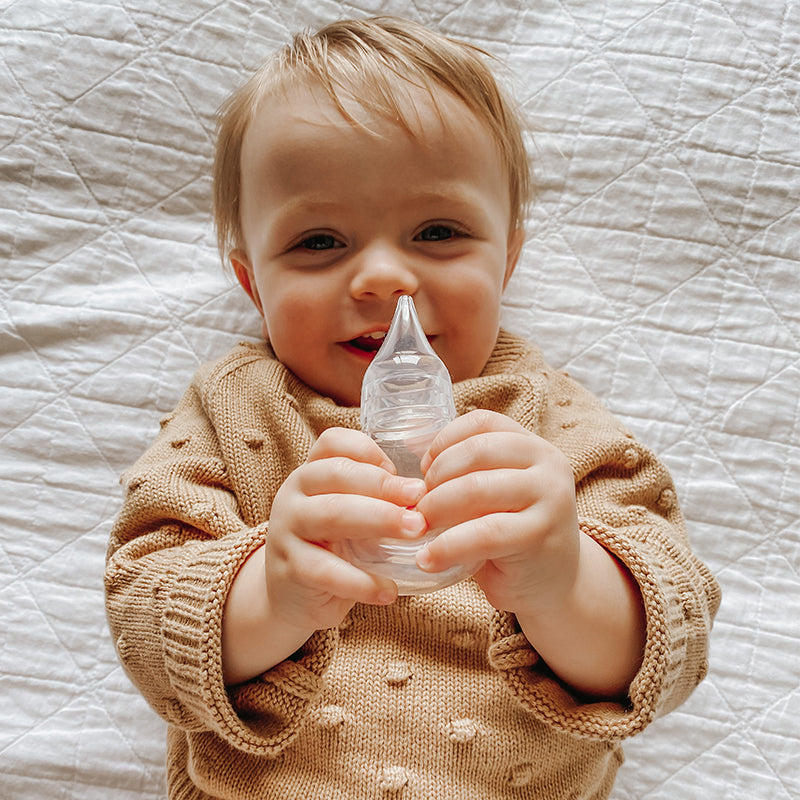 Easy-Squeezy Silicone Bulb Syringe (0m+) | Haakaa.